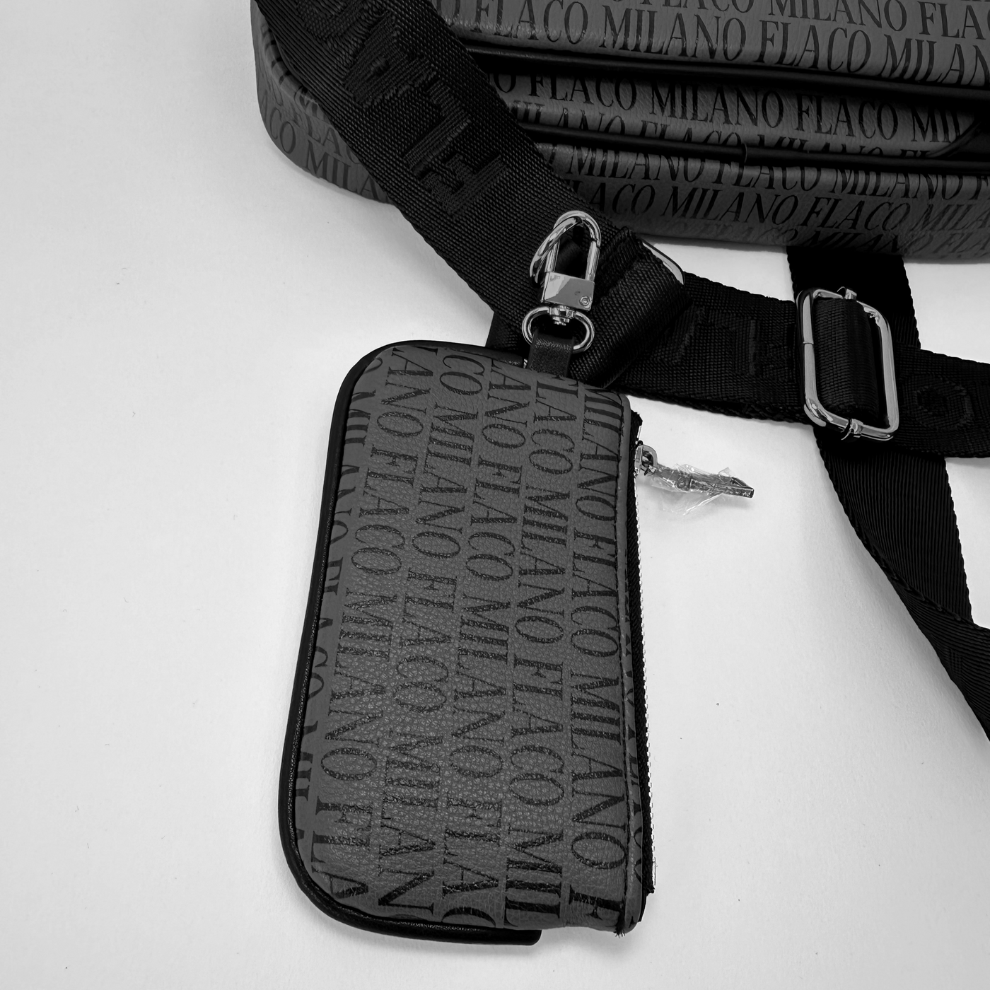 FLACO Grey Messenger Bag - FLACO