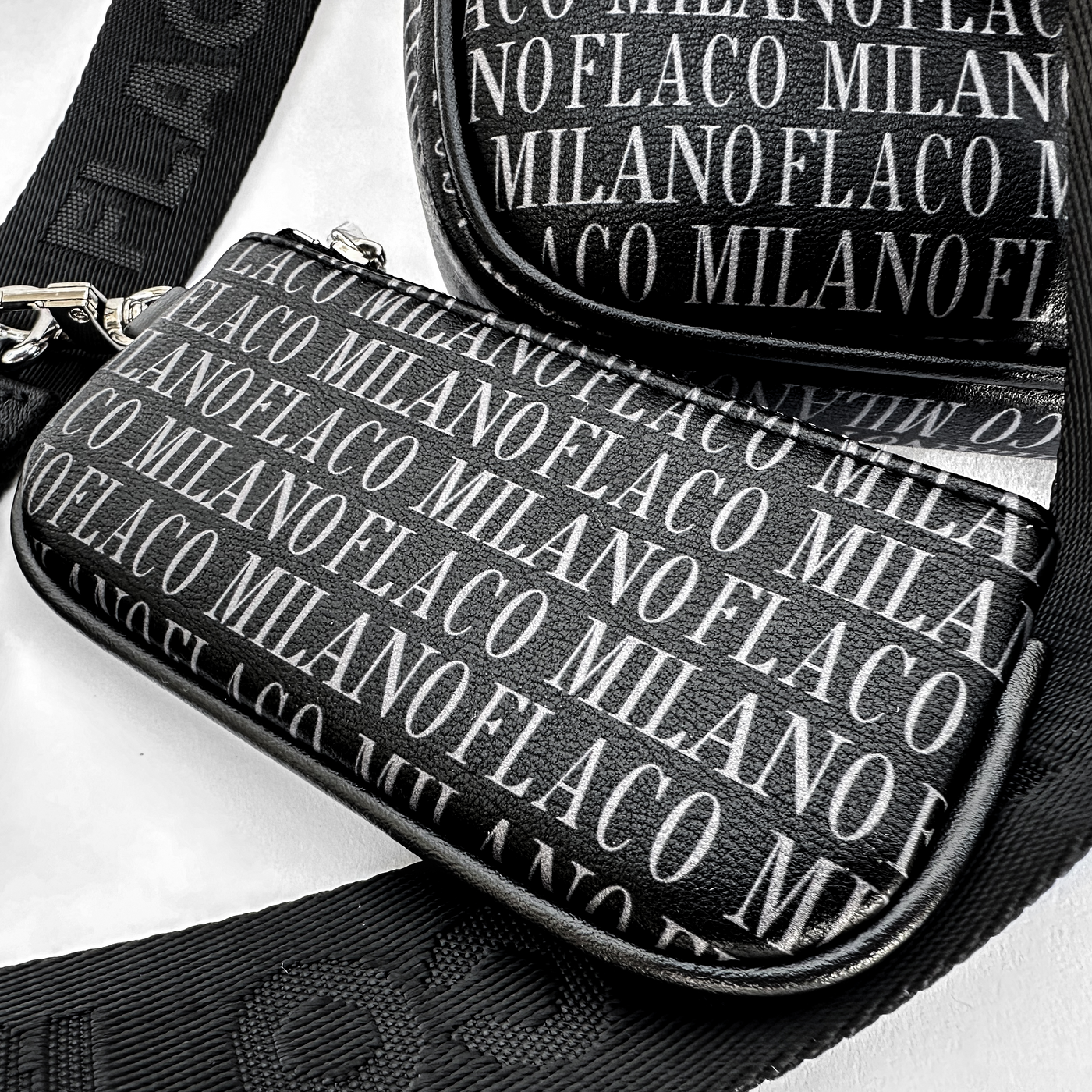 FLACO NERO MESSENGER BAG - FLACO