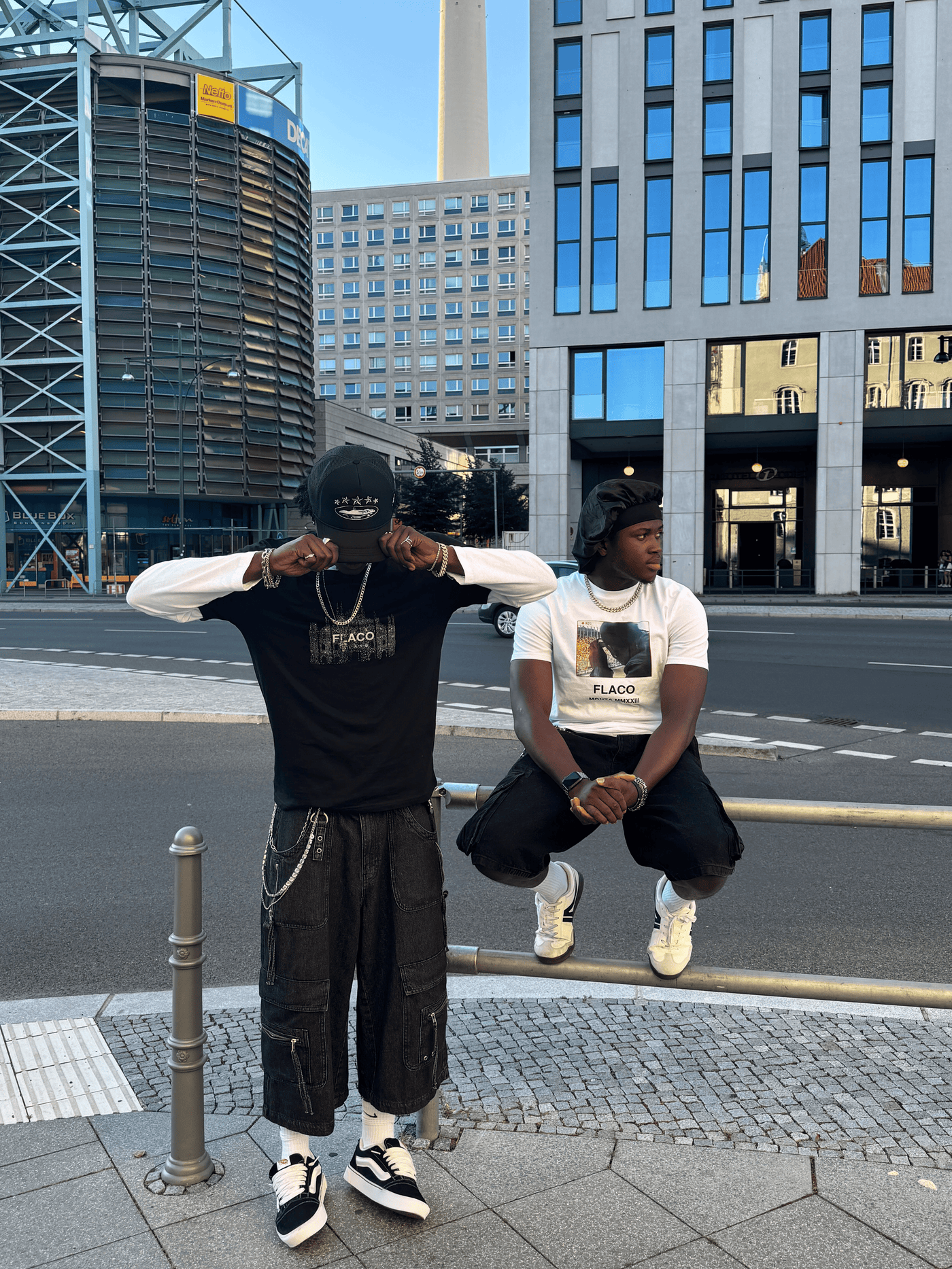 Flaco Milano' Luxury Streetwear T-Shirt – World Tour '25 design